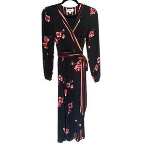 HIGHLINE COLLECTIVE WRAP DRESS SIZE PETITE SMALL